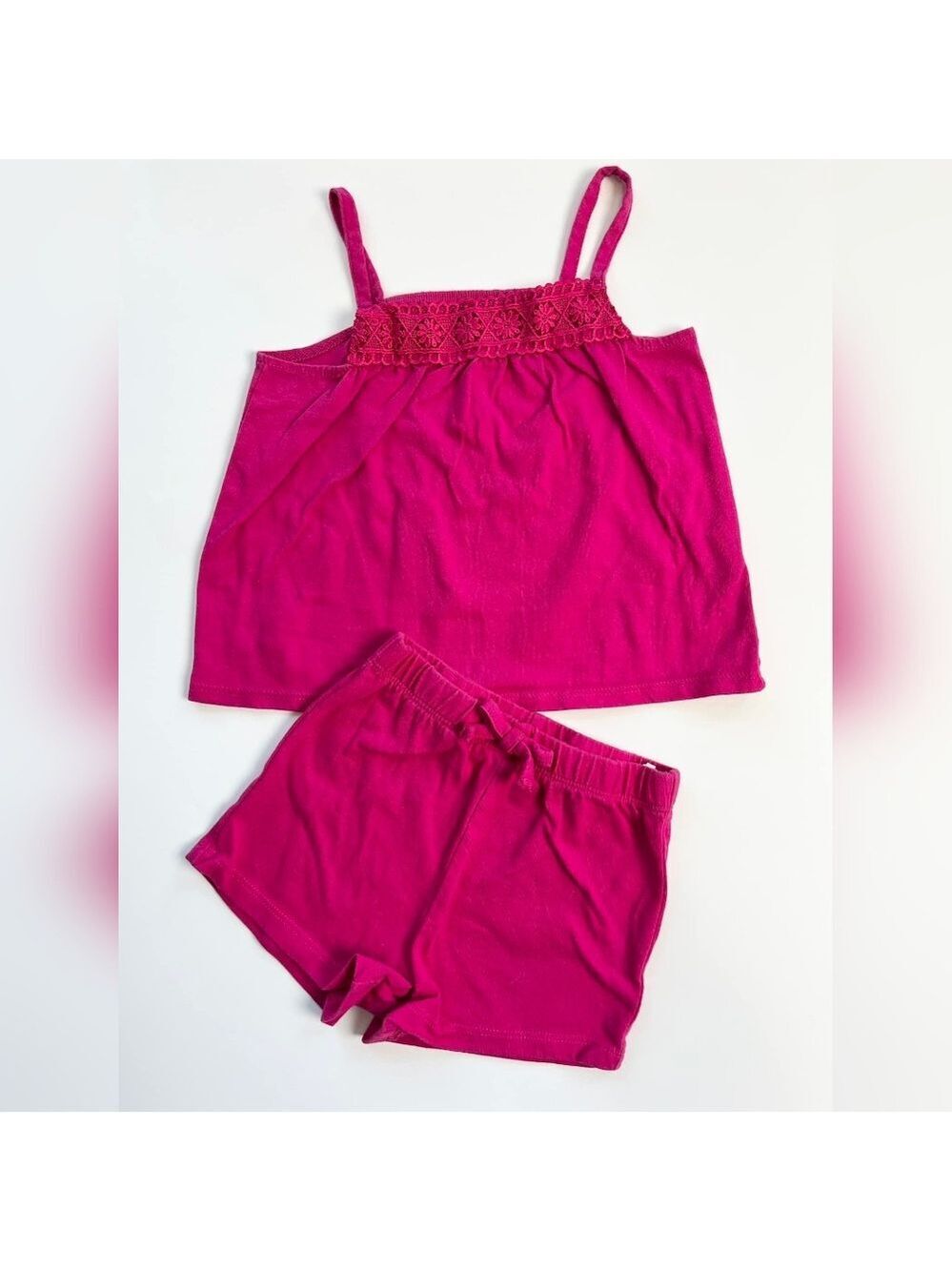 The Children's Place Pink Kids Matching Set
